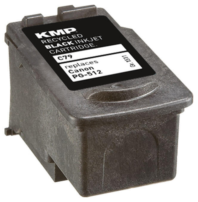 KMP Druckkopf C79 schwarz kompatibel zu Canon PG-512