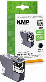 KMP Druckerpatrone B100 schwarz kompatibel zu brother LC-3213BK