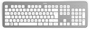 Hama Tastatur kabellos KW-700 silber, weiß