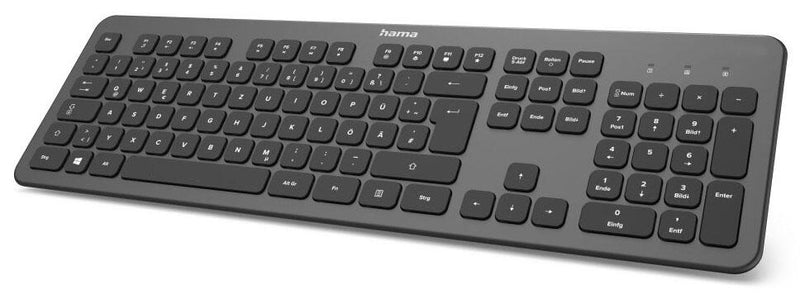 Hama Tastatur kabellos KW-700 schwarz, anthrazit