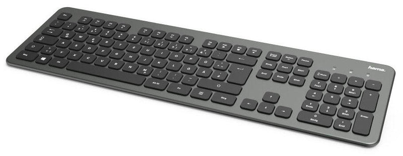 Hama Tastatur kabellos KW-700 schwarz, anthrazit