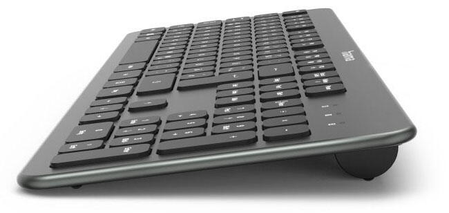 Hama Tastatur kabellos KW-700 schwarz, anthrazit