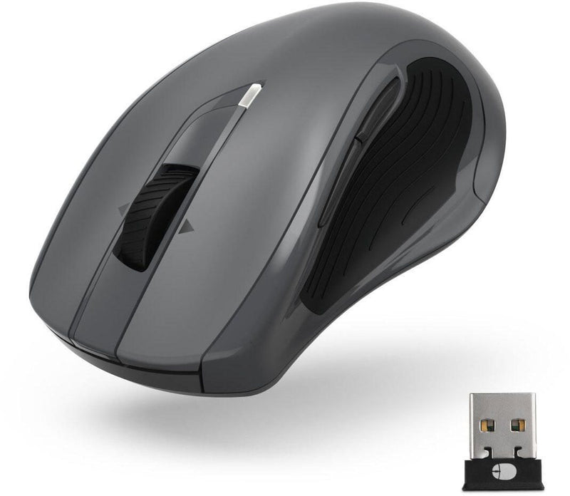 Hama MW-800 V2 Maus kabellos grau