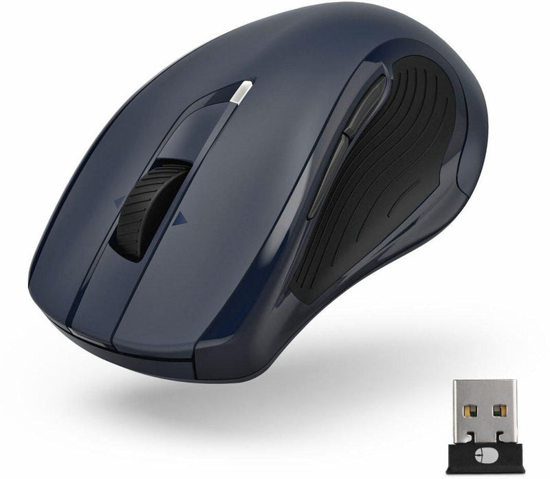 Hama MW-800 V2 Maus kabellos blau