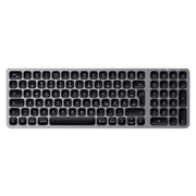 SATECHI Tastatur kabellos Compact Backlit Bluetooth grau, silber