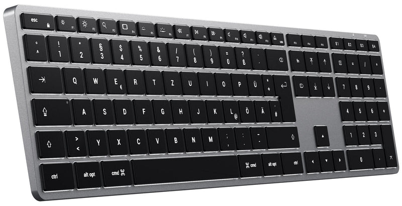 SATECHI Tastatur kabellos Slim X3 grau, silber