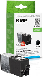 KMP Druckerpatrone H188XL schwarz kompatibel zu HP 912XL (3YL84AE)