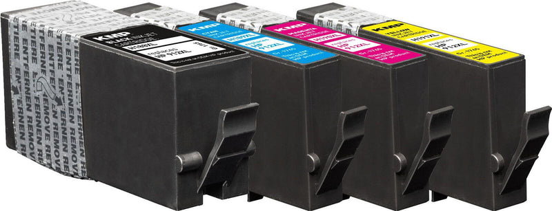 KMP Druckerpatronen H188XLV schwarz, cyan, magenta, gelb kompatibel zu HP 912XL (3YP34AE), 4er-Set