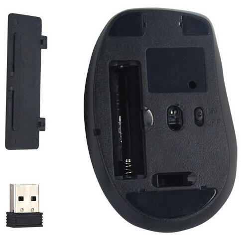 ergoleben EL0007 Maus ergonomisch kabellos schwarz