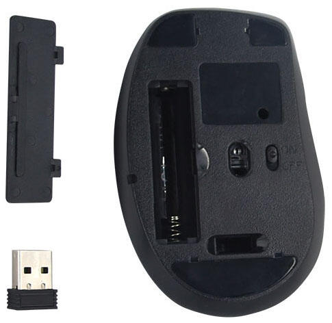 ergoleben EL0008 Maus ergonomisch kabellos schwarz