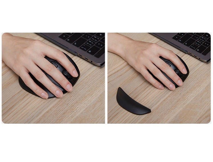 ergoleben EL0008 Maus ergonomisch kabellos schwarz