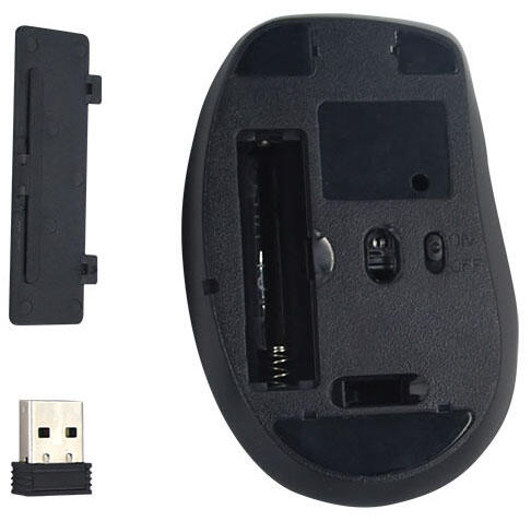 ergoleben EL0009 Maus ergonomisch kabellos schwarz
