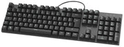 Hama Tastatur kabelgebunden MKC-650 schwarz