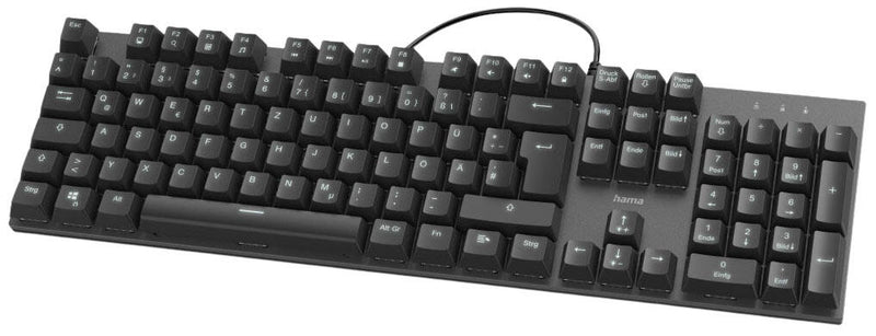 Hama Tastatur kabelgebunden MKC-650 schwarz