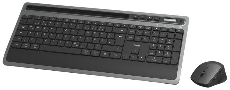 Hama Tastatur-Maus-Set kabellos KMW-600 Plus schwarz, anthrazit