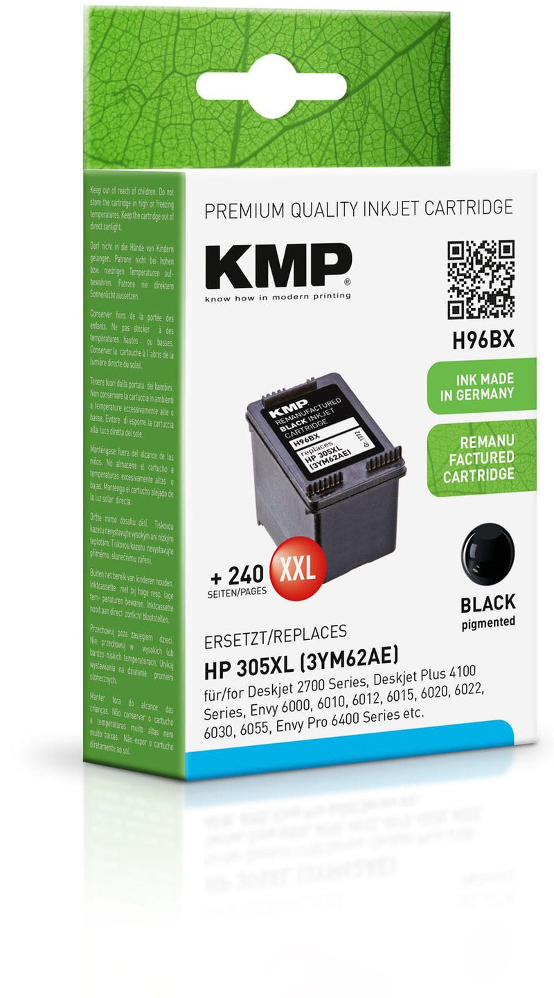KMP Druckerpatrone H96BX schwarz kompatibel zu HP 305XL (3YM62AE)