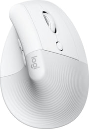 Logitech Lift for Mac Maus ergonomisch kabellos weiß