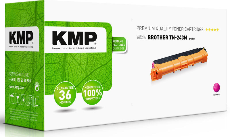 KMP Toner B-T111 magenta kompatibel zu brother TN243M