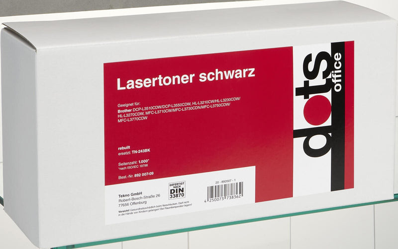 dots Toner kompatibel zu brother TN243BK schwarz