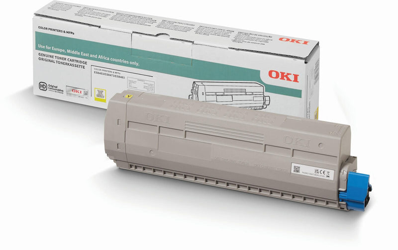 OKI Original Toner 45862819 gelb