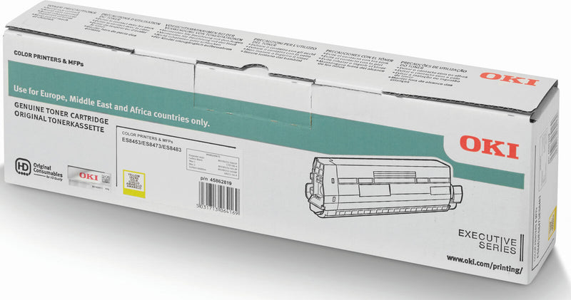 OKI Original Toner 45862819 gelb