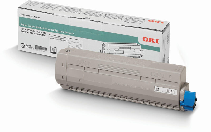 OKI Original Toner 45862822 schwarz