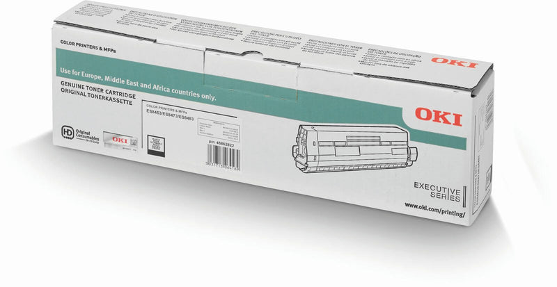 OKI Original Toner 45862822 schwarz