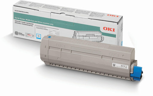 OKI Original Toner 45862821 cyan