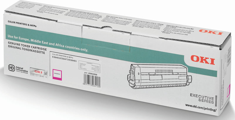 OKI Original Toner 45862820 magenta