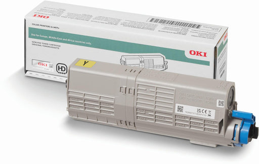 OKI Original Toner 46490621 gelb