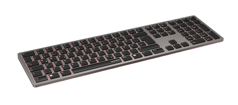 speedlink Tastatur kabellos LEVIA grau