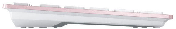 Cherry Tastatur kabellos KW7100 MINI BT kirschblüte