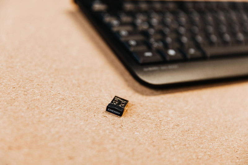Cherry Tastatur kabellos KW 3000 schwarz