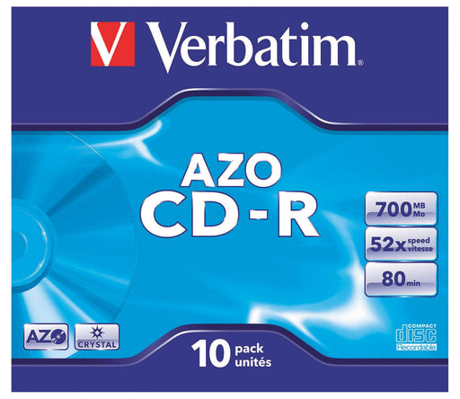 Verbatim CD-R 700MB 52x 10er Jewel Case