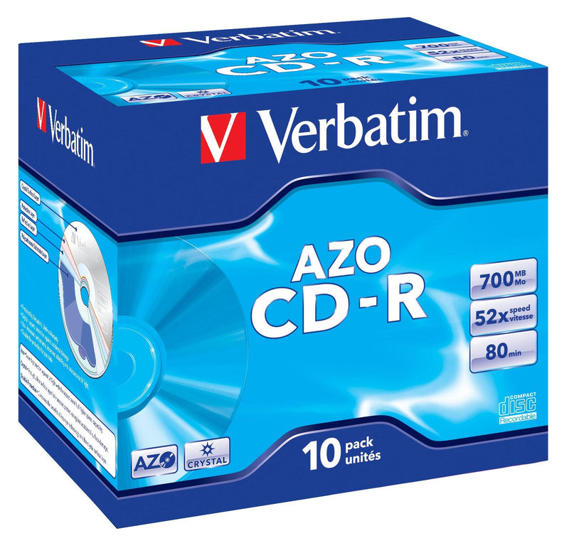 Verbatim CD-R 700MB 52x 10er Jewel Case
