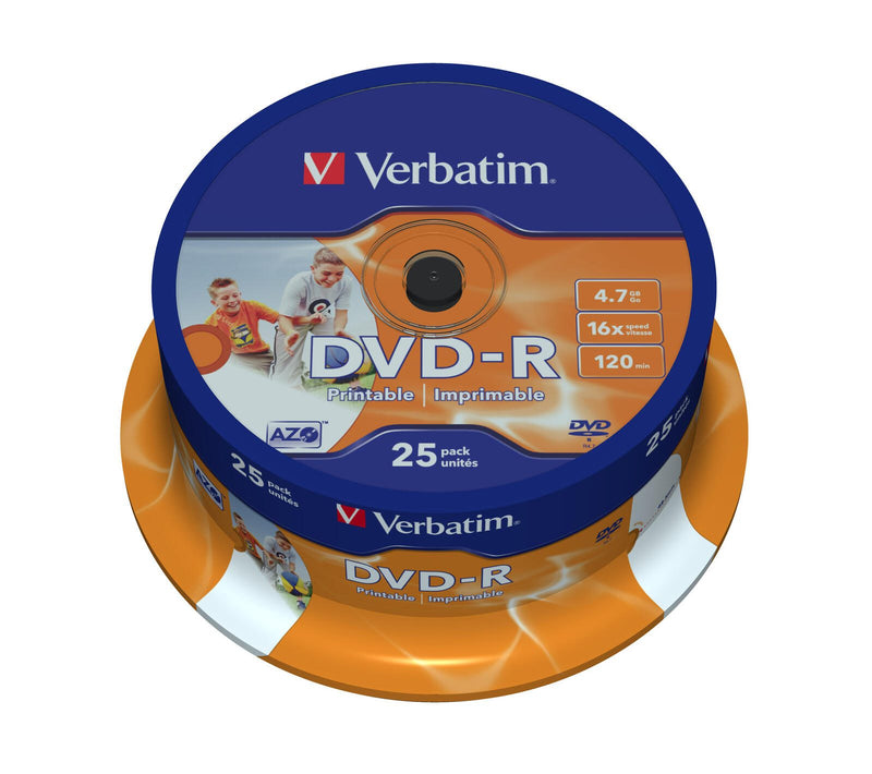 VerbatimDVD-R 4,7GB 16x 25er Spindel