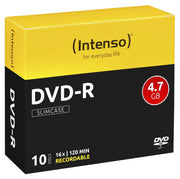 Intenso DVD-R 4,7GB 16x 10erSC Slim Case