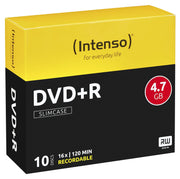 Intenso DVD+R 4,7GB 16x 10erSC Slim Case