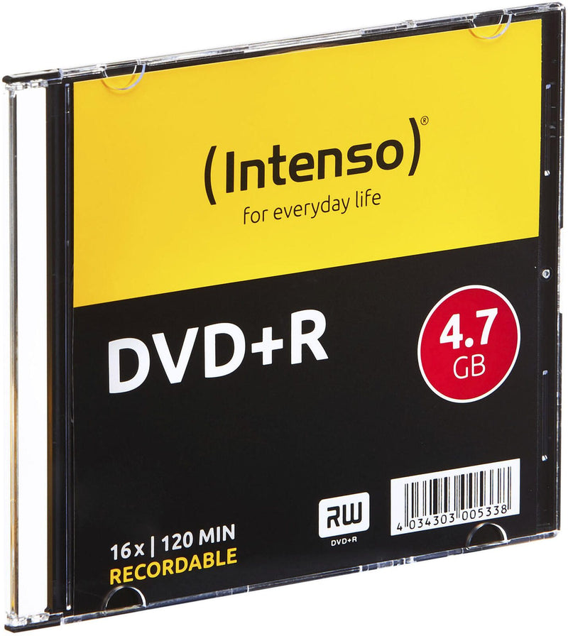 Intenso DVD+R 4,7GB 16x 10erSC Slim Case