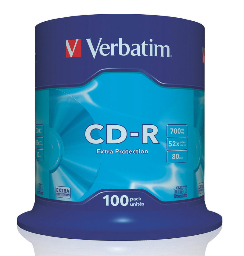 Verbatim CD-R 700MB 52x 100er Spindel