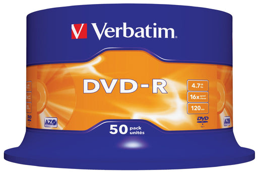 Verbatim DVD-R 4,7GB 16x 50er Spindel