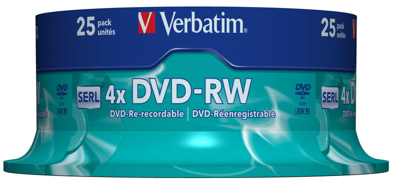 Verbatim DVD-RW 4,7GB 4x 25er Spindel