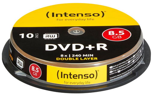 Intenso DVD+R DL 8,5GB 10er Sp Spindel