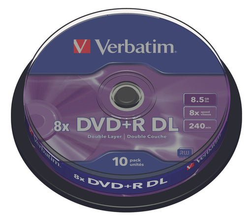 Verbatim DVD+R DL 8,5GB 10er Spindel
