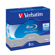 Verbatim Blu-ray BD-R 25GB 5er Jewel Case