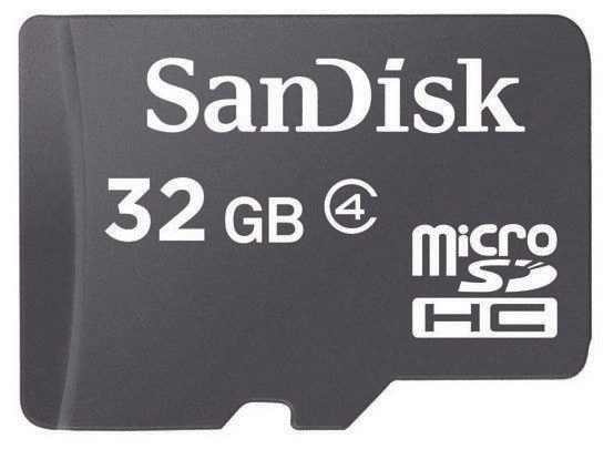 SanDisk microSDHC Speicherkarte 32GB