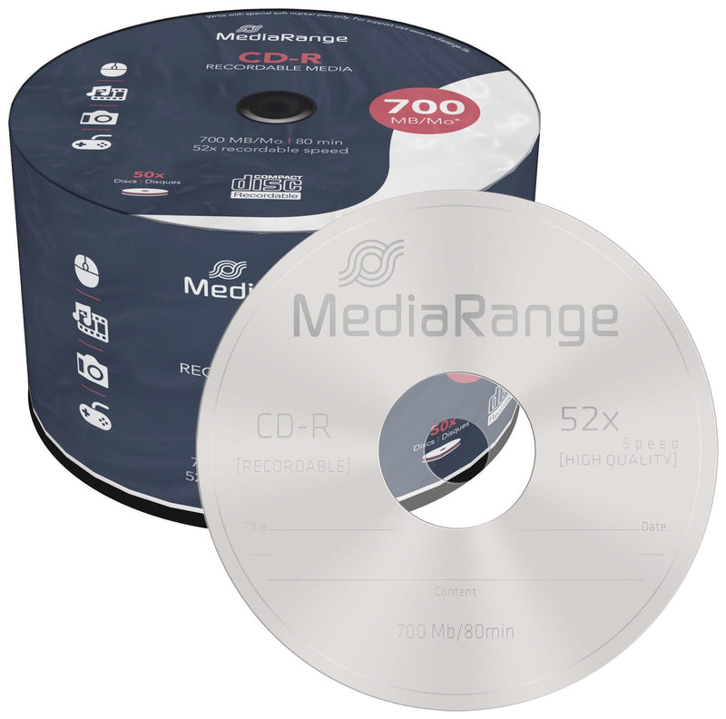 MediaRange CD-R 50er Spindel Spindel