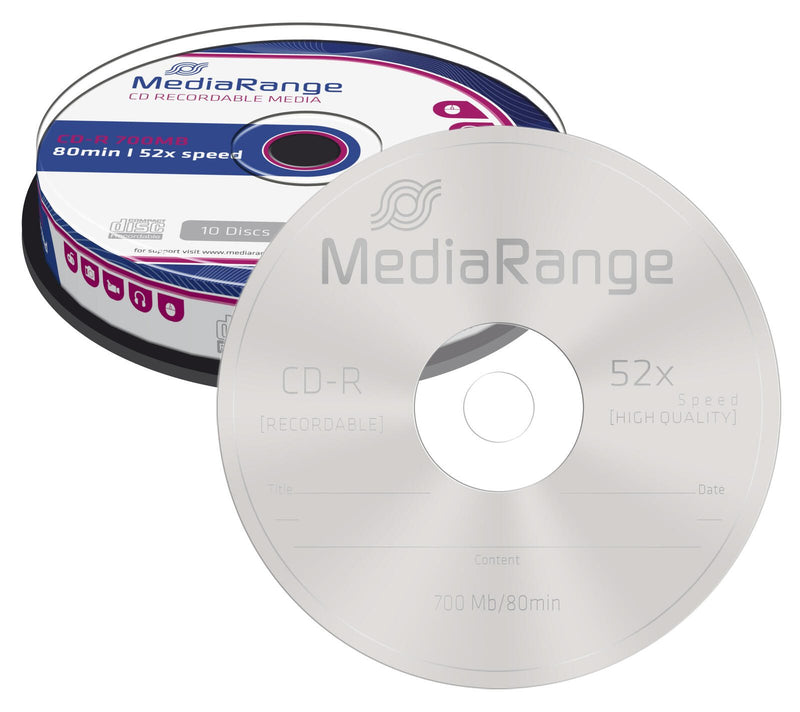 MediaRange CD-R 10er Spindel Spindel