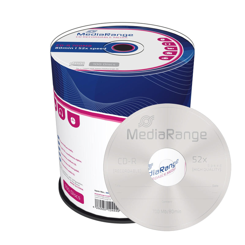 MediaRange CD-R 100er Spindel Spindel