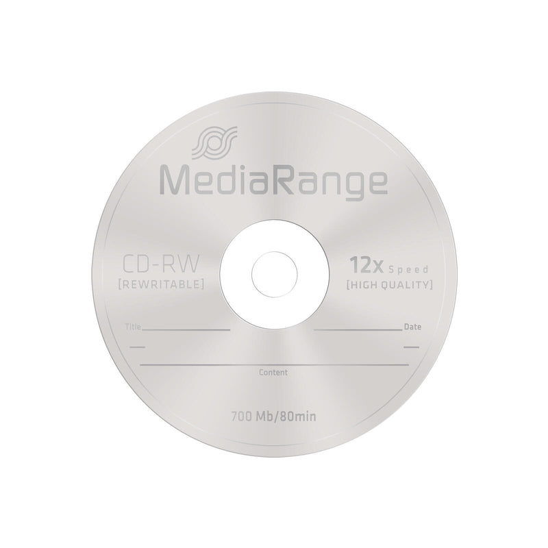 MediaRange CD-RW 10er Spindel Spindel